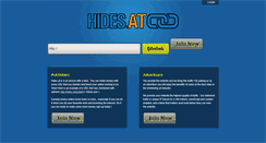 Desktop Screenshot of hides.at