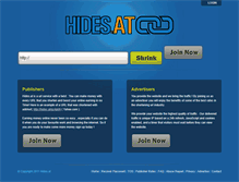 Tablet Screenshot of hides.at